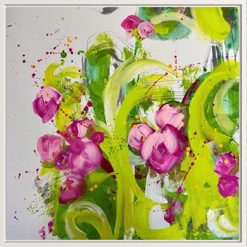 Dancing Peonies 2 255 by Monika Starke, Painting for Sale on Select