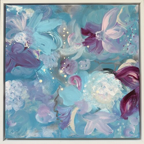 Azure Florals 2 256 by Monika Starke, Painting for Sale on Select
