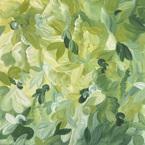 Among Green Leaves 257 by Monika Starke, Painting for Sale on Select