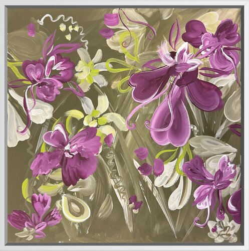 Wild Orchids 4 by Monika Starke, Painting for Sale on Select