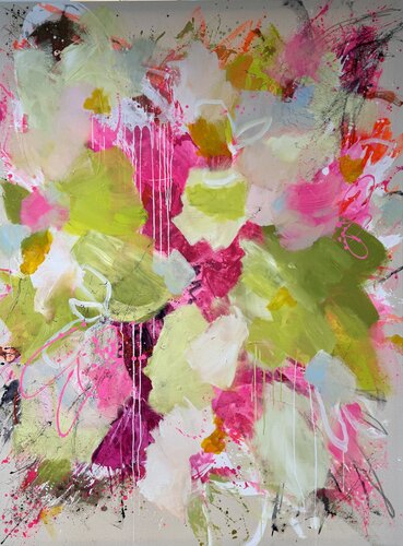 Blooming Expanse 266 by Monika Starke, Painting for Sale on Select