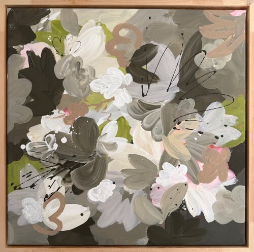 Olive Wildflowers I von Monika Starke, Malerei kaufen auf Select