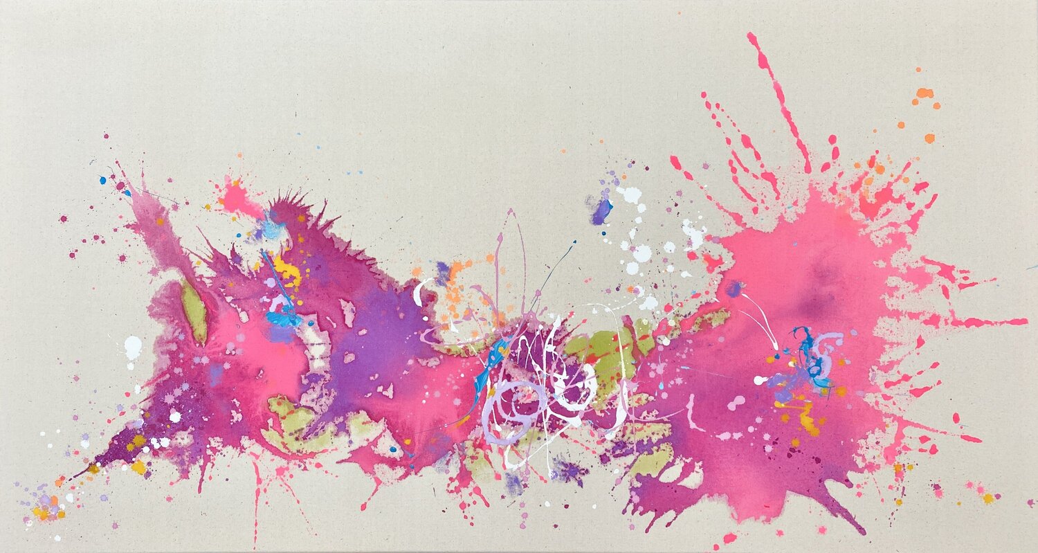 Cotton Candy 249 Monika Starke Original painting for sale