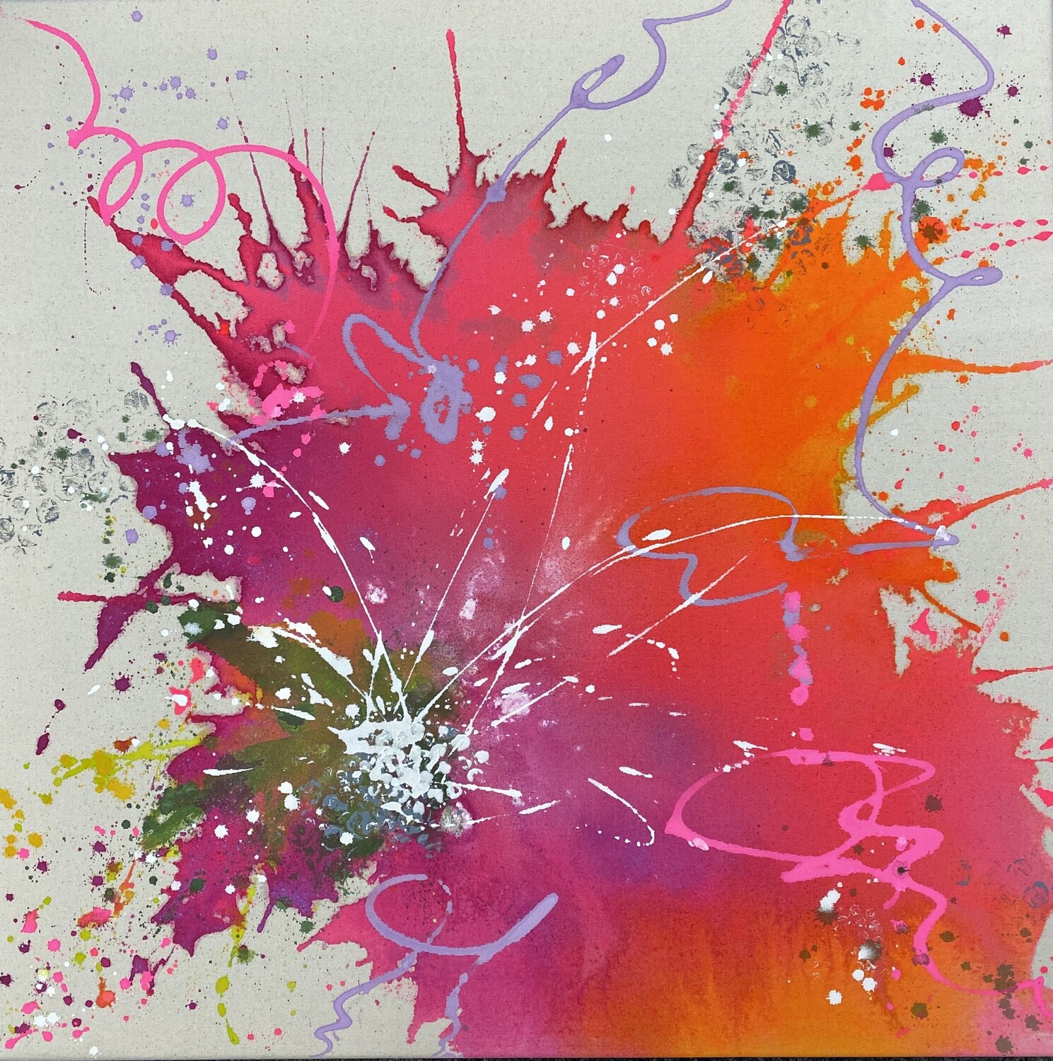 Summer Party 249 Monika Starke Original painting for sale