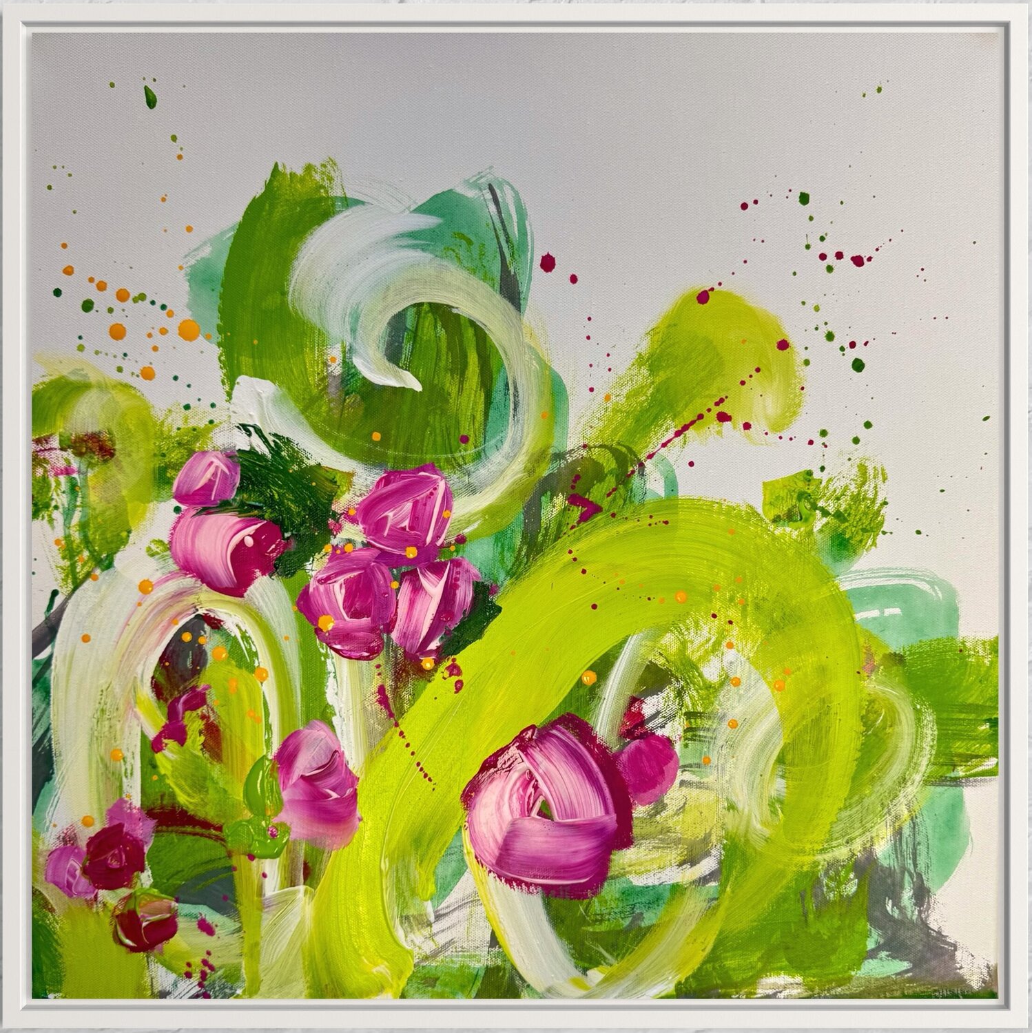 Dancing Peonies 3 255 Monika Starke Original painting for sale