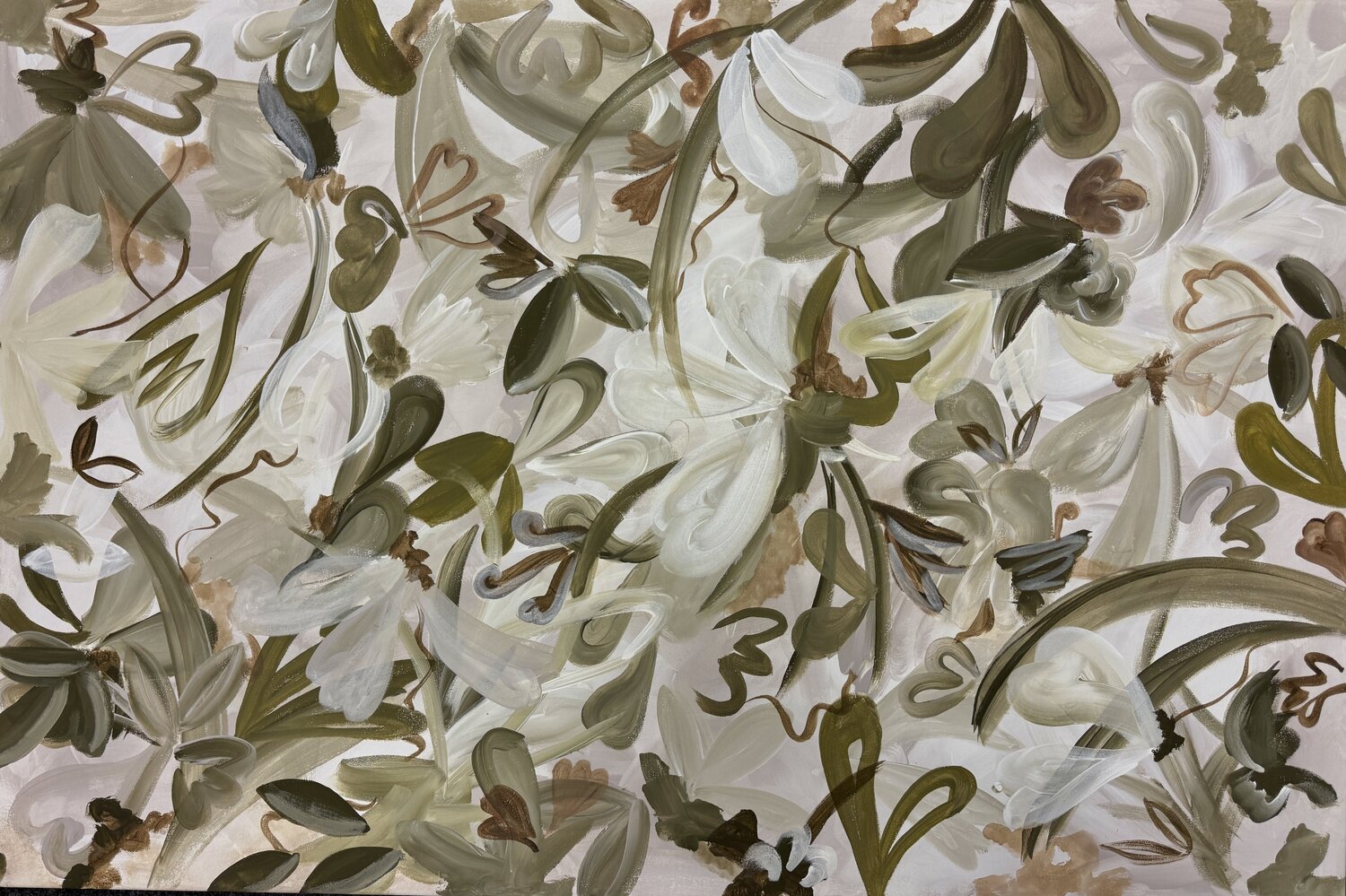 Wild Sage Garden 2511 Monika Starke Original painting for sale