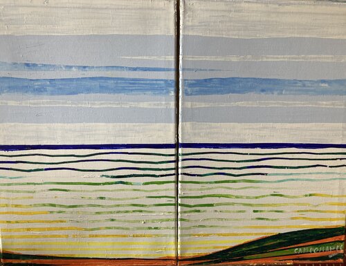 La bahía by Jose Ramon Campomanes, Painting for Sale on Select