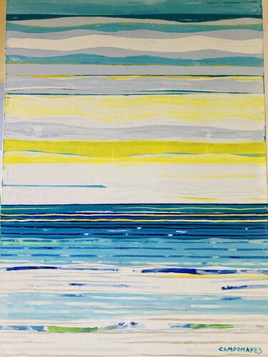 Horizontes de Calma by Jose Ramon Campomanes, Painting for Sale on Select