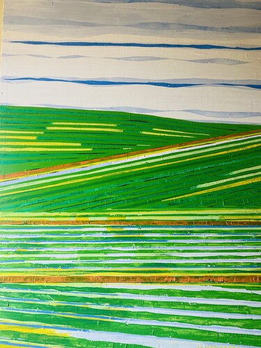 Horizontes de Monzón by Jose Ramon Campomanes, Painting for Sale on Select