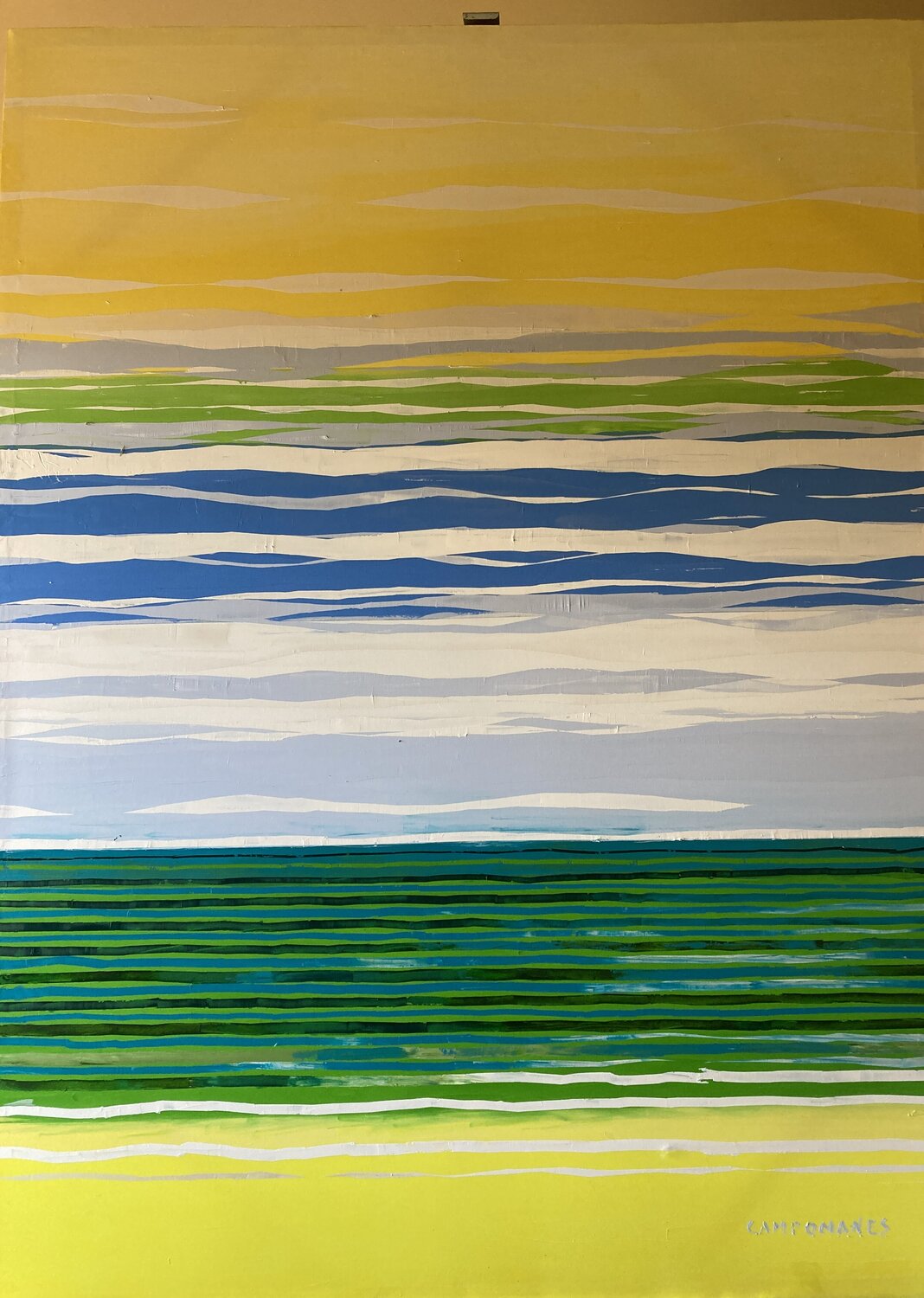 Agosto 21 :00 Jose Ramon Campomanes Original painting for sale