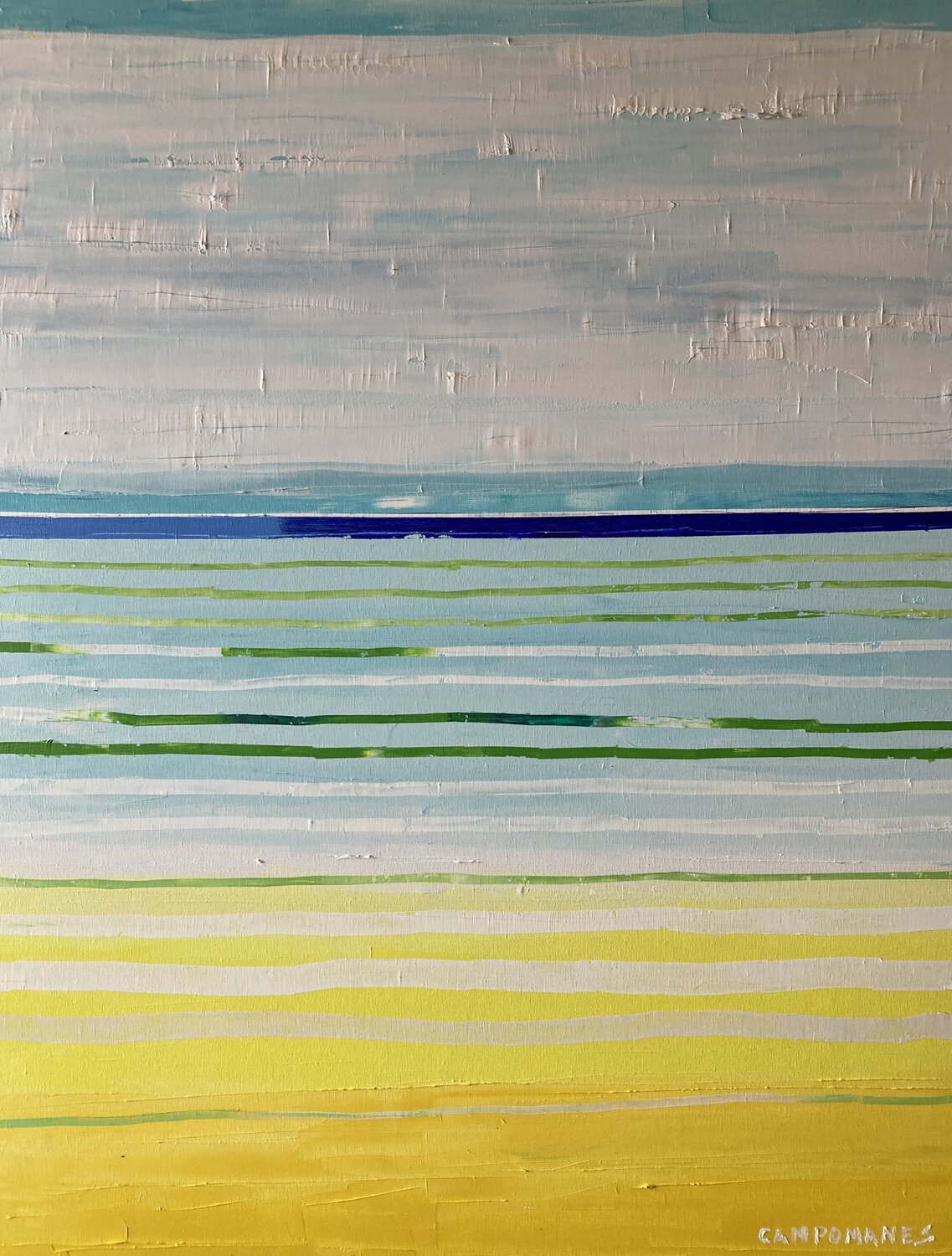 Junio Jose Ramon Campomanes Original painting for sale