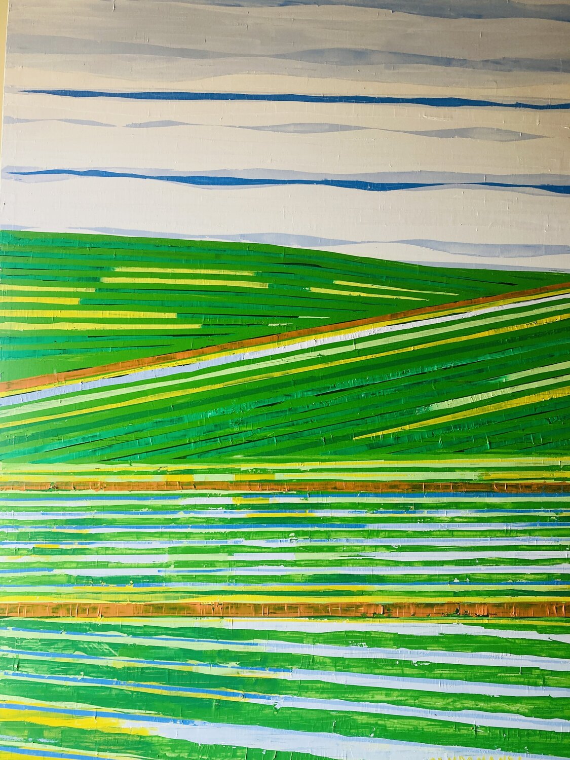 Horizontes de Monzón Jose Ramon Campomanes Original painting for sale