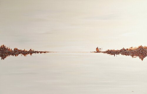 CALMA X by Marta Reina, Painting for Sale on Select