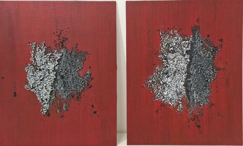 EL PESO DEL TIEMPO ( MONO NO AWARE) by Marta Reina, Painting for Sale on Select