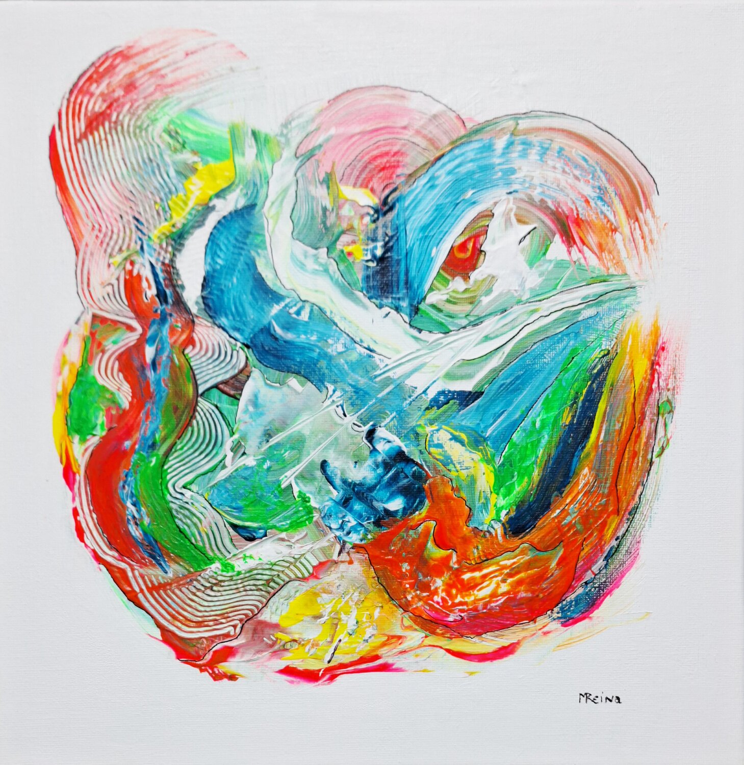Primavera I Marta Reina Original painting for sale