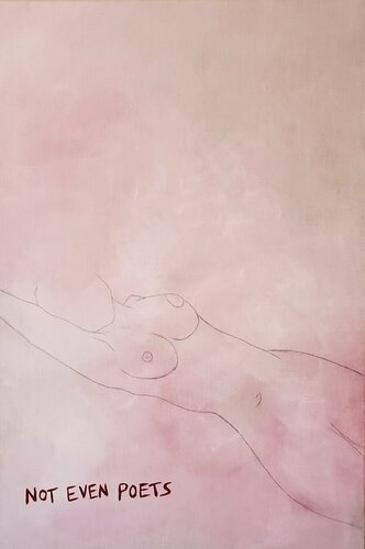 Nobody Has Ever Measured, Not Even Poets, How Much the Heart Can Hold (2) by Cynthia Grow, Painting for Sale on Select