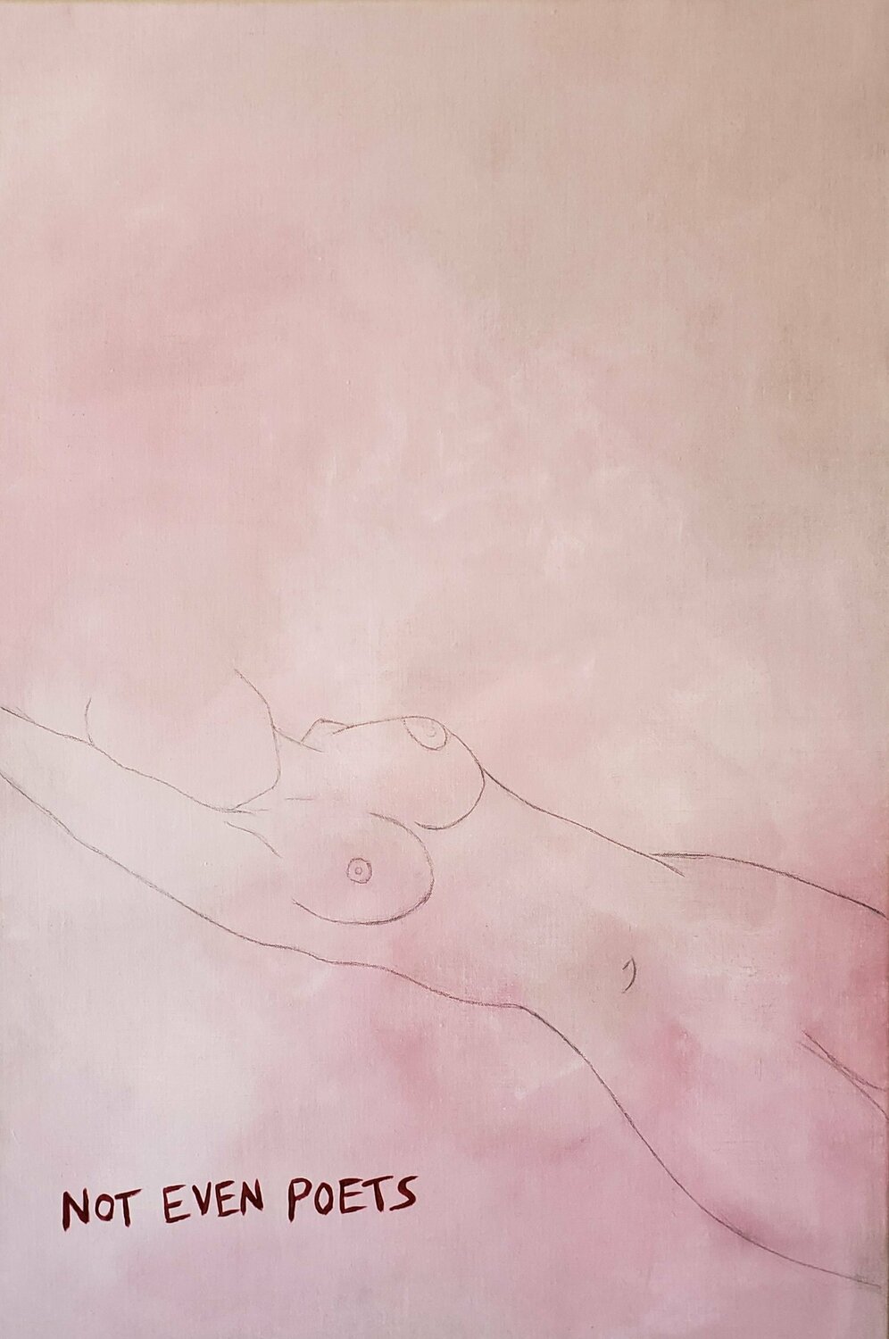 Nobody Has Ever Measured, Not Even Poets, How Much the Heart Can Hold (2) Cynthia Grow Original painting for sale
