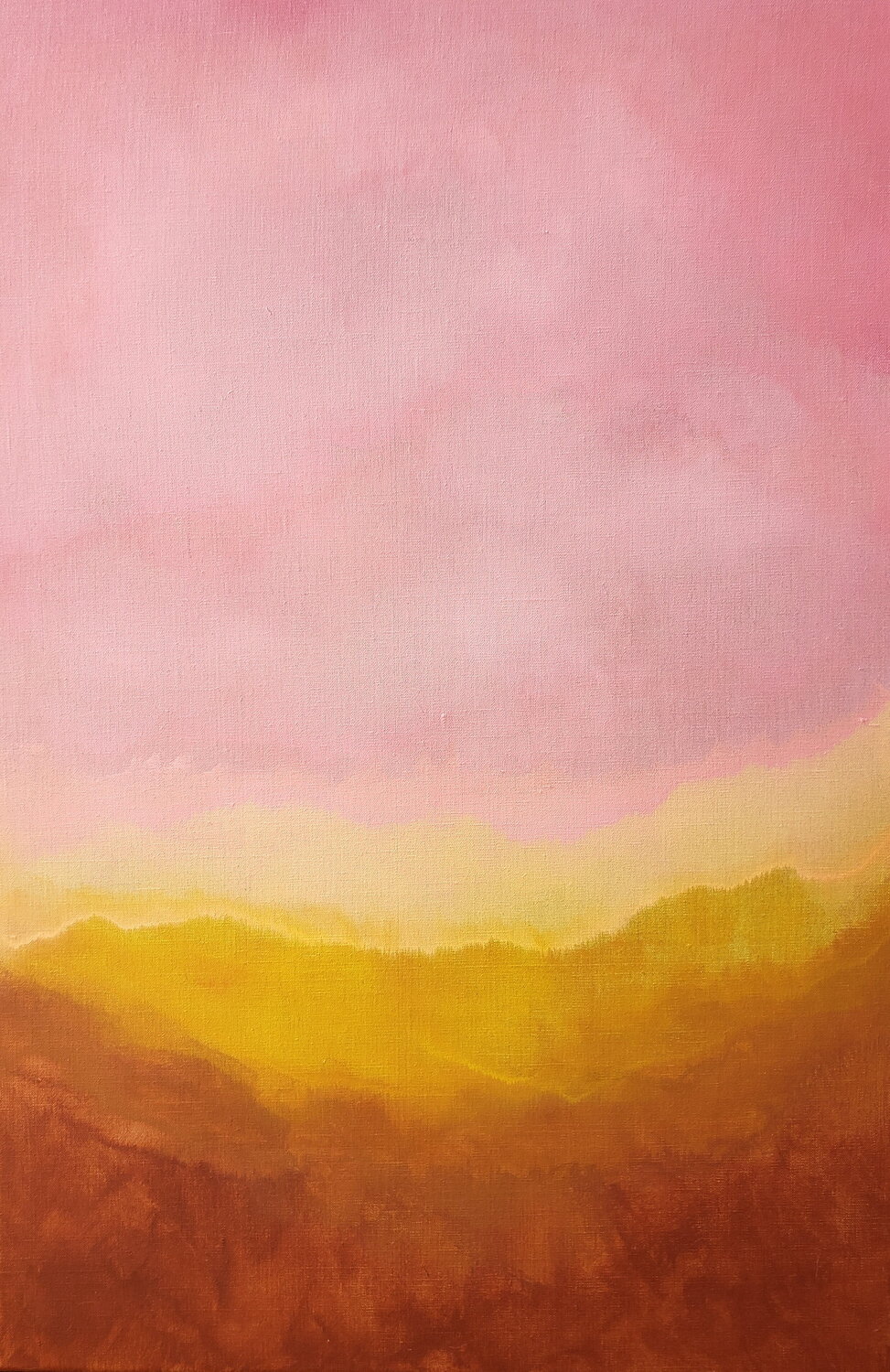 The Place From Where to Begin Loving Again Cynthia Grow Original painting for sale