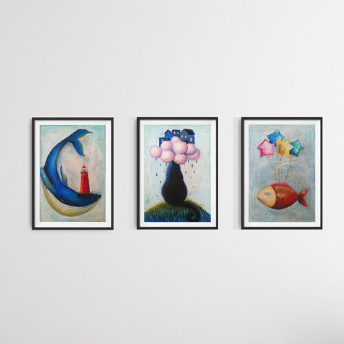 Echoes of Imagination by Smirnova Evgenia, Painting for Sale on Select