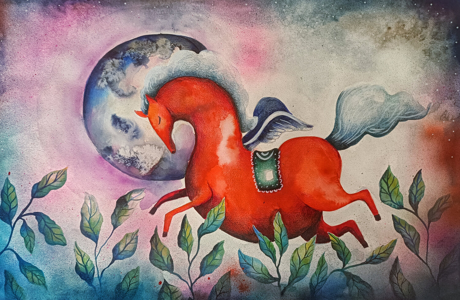 Where Dreams Begin Smirnova Evgenia Original painting for sale