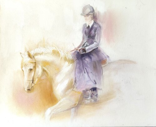 Golden Hour by Michaela Stocker, Painting for Sale on Select