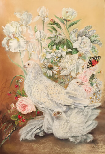 Sommer by Michaela Stocker, Painting for Sale on Select