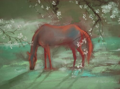 Spring by Michaela Stocker, Painting for Sale on Select