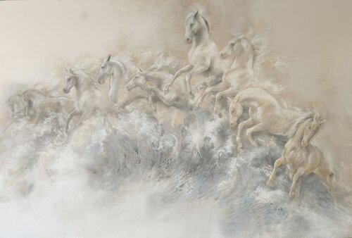 Emergenz by Michaela Stocker, Painting for Sale on Select