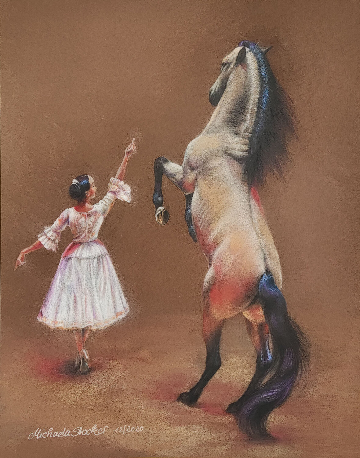 Das Finale Michaela Stocker Original painting for sale