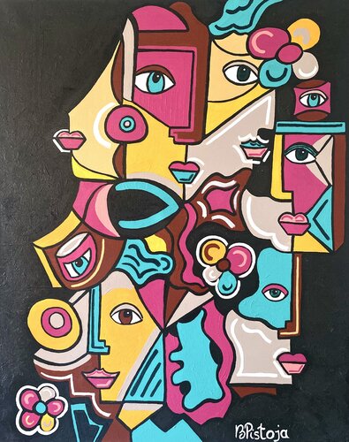 Live with Ease by Beatrice Pistoja, Painting for Sale on Select