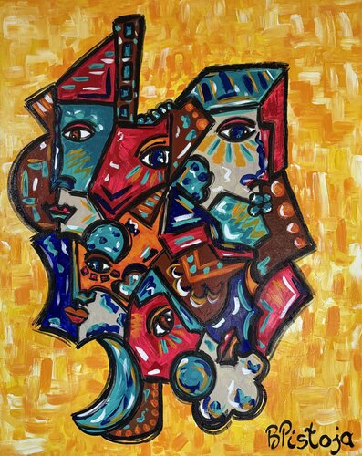 Returning #1 by Beatrice Pistoja, Painting for Sale on Select