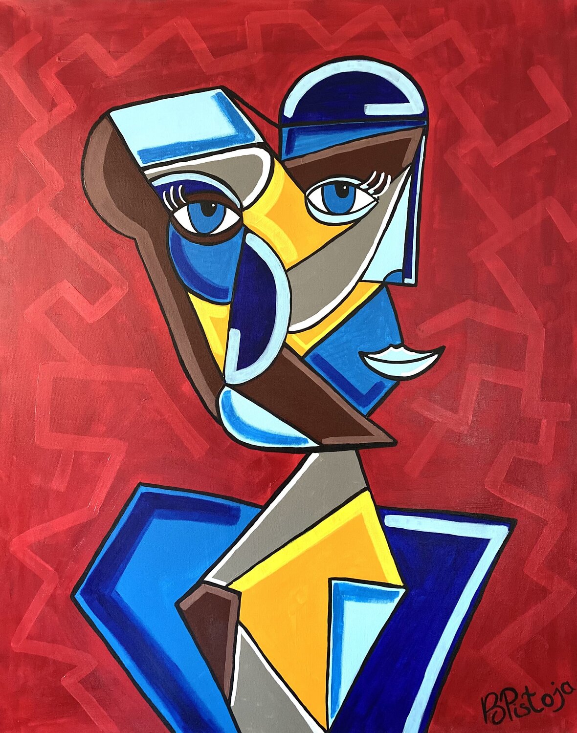 Potentiality Beatrice Pistoja Original painting for sale