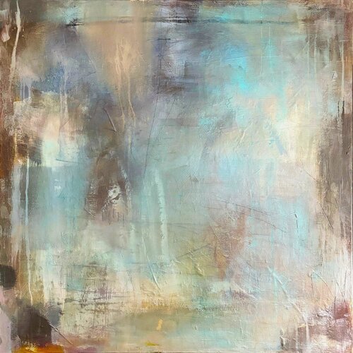 Amazingly Blue by Julia Analena Hollmann, Painting for Sale on Select