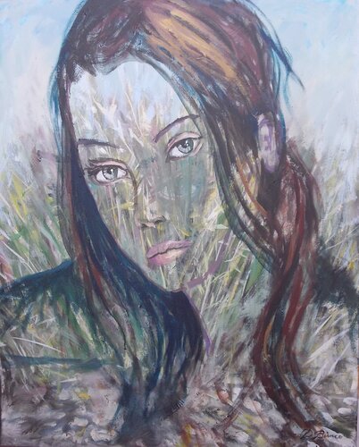 Madre Natura 12 by Daniele Bianco, Painting for Sale on Select
