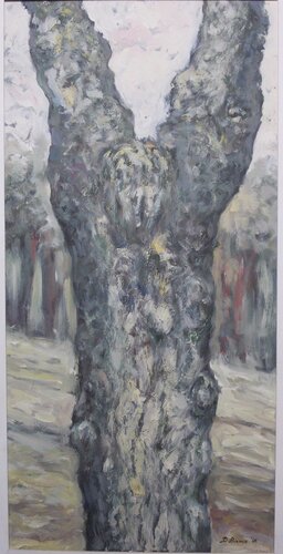 Sofferente 3 by Daniele Bianco, Painting for Sale on Select