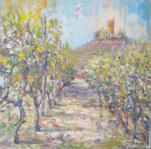 Filari d'autunno by Daniele Bianco, Painting for Sale on Select