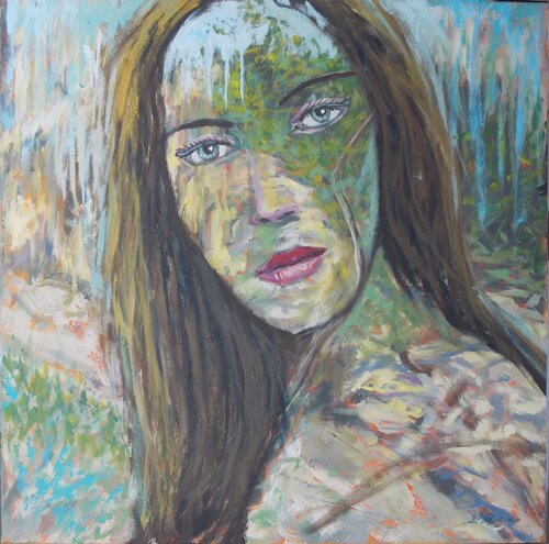 Madre Natura 25 by Daniele Bianco, Painting for Sale on Select