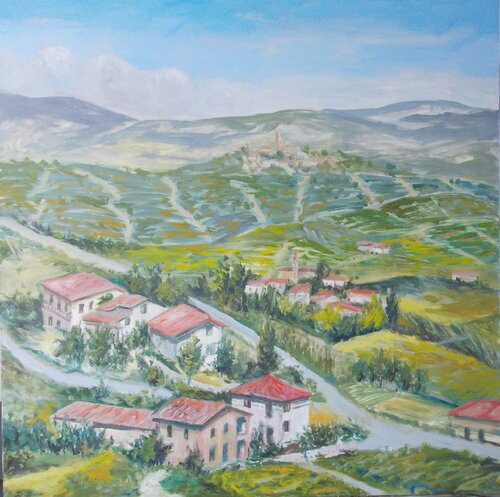 Estate sulle colline by Daniele Bianco, Painting for Sale on Select