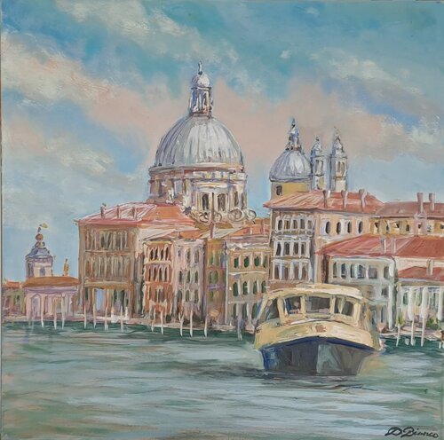 Canal Grande by Daniele Bianco, Painting for Sale on Select
