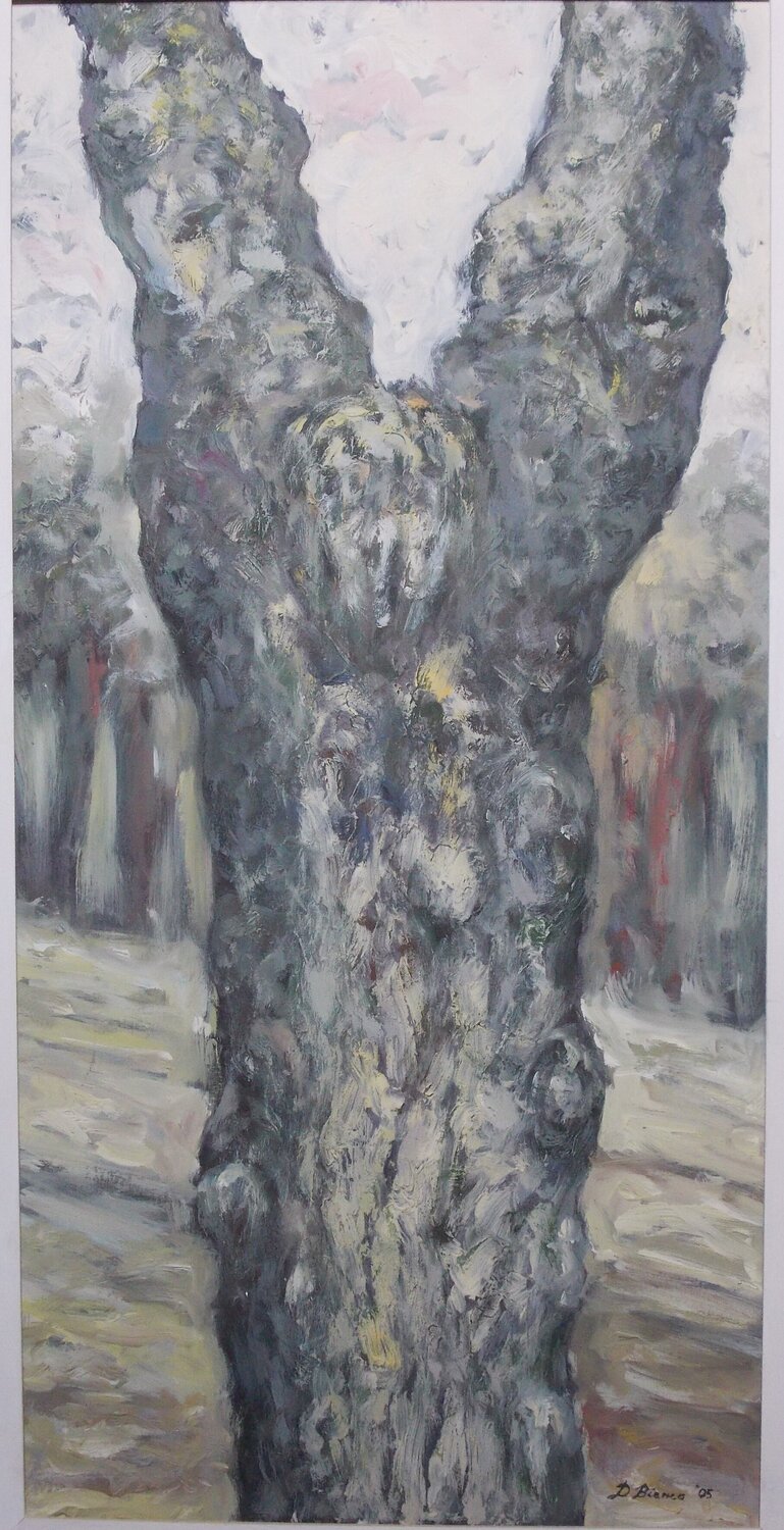 Sofferente 3 Daniele Bianco Original painting for sale