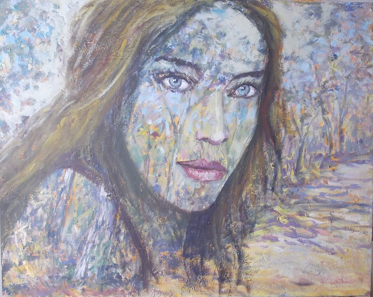 Madre Natura 9 Daniele Bianco Original painting for sale