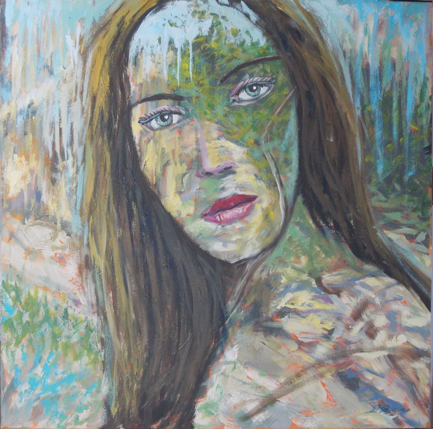 Madre Natura 25 Daniele Bianco Original painting for sale