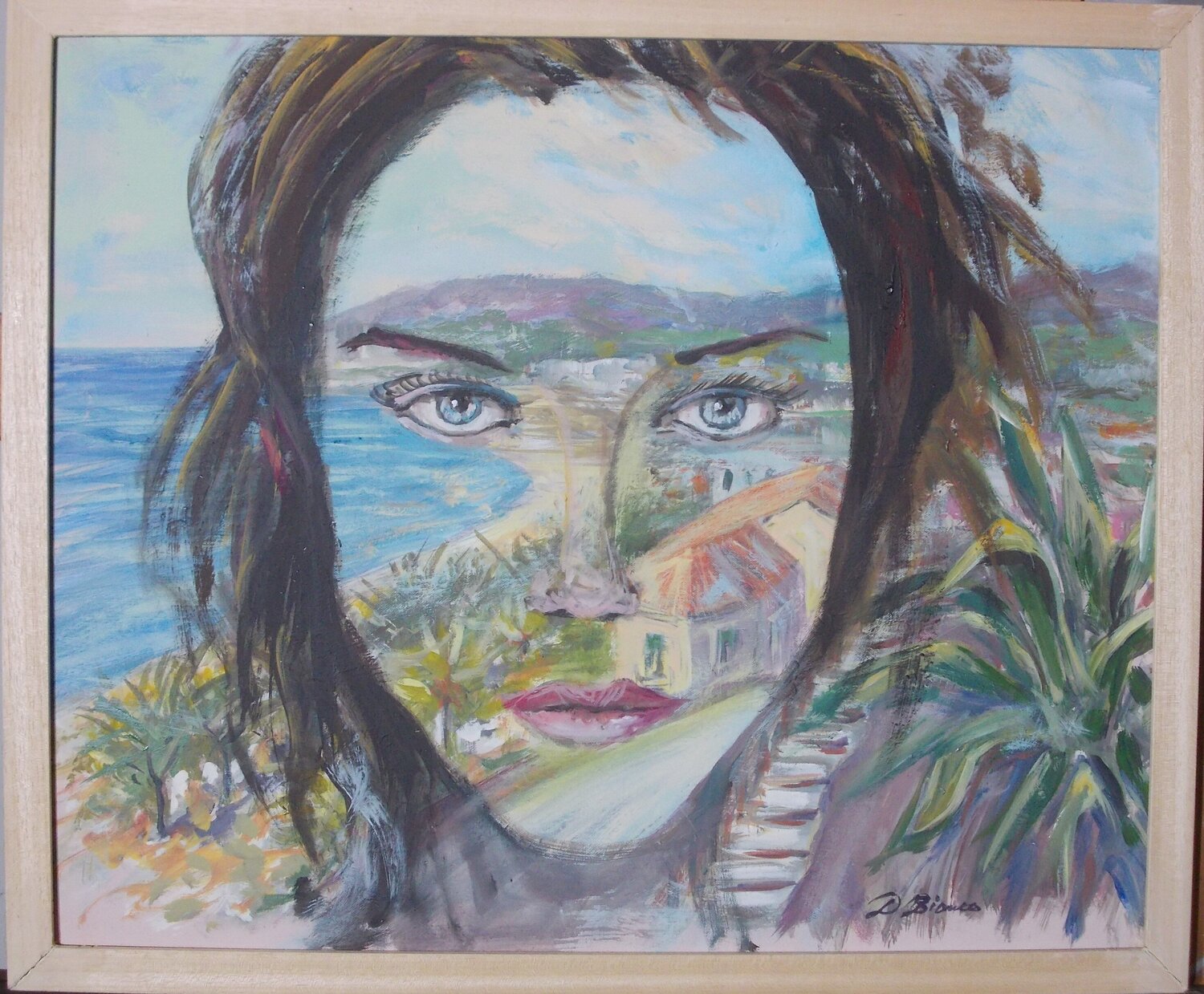 Madre Natura 20 Daniele Bianco Original painting for sale