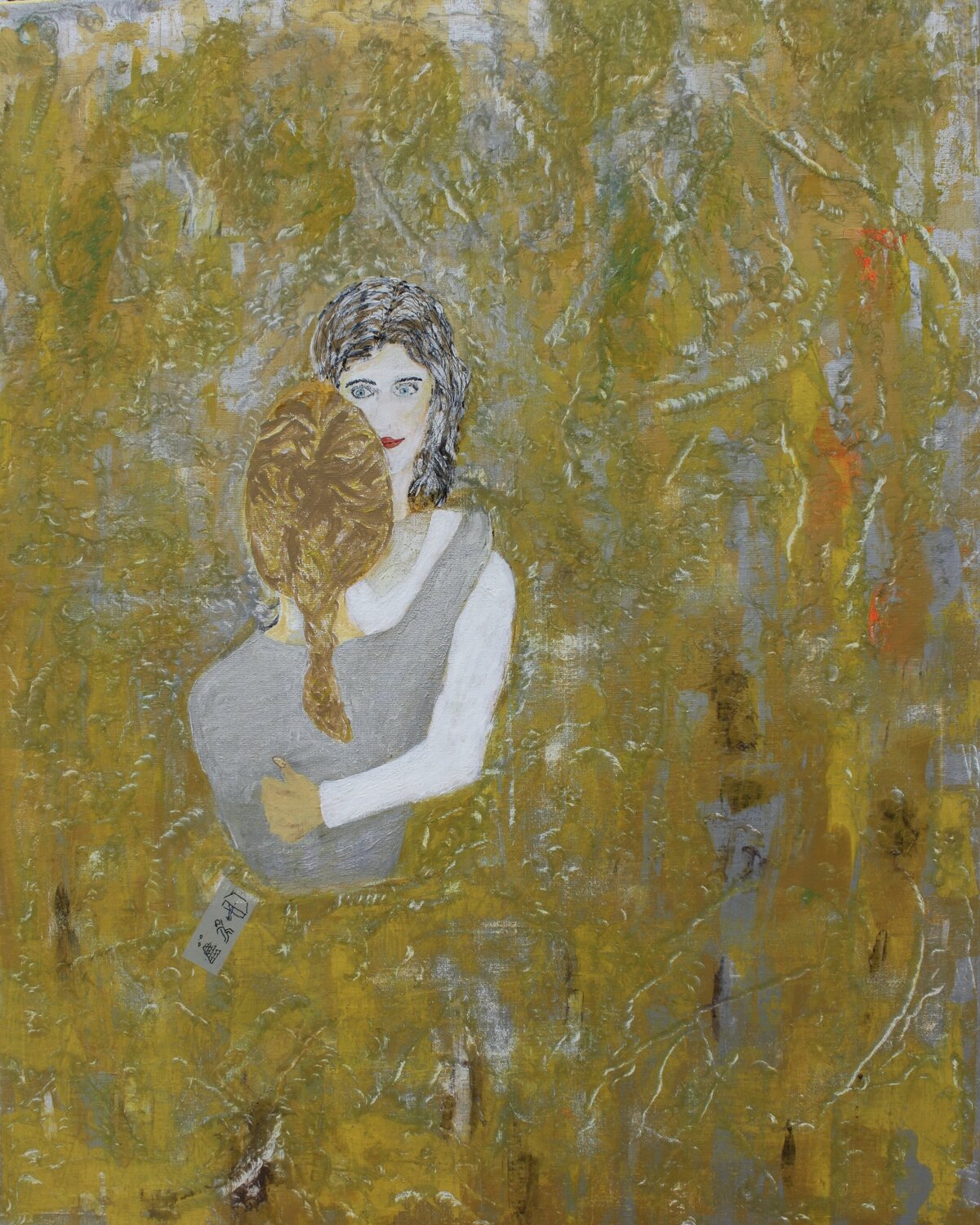 Menschlichkeit Eckhard Grabow Original painting for sale