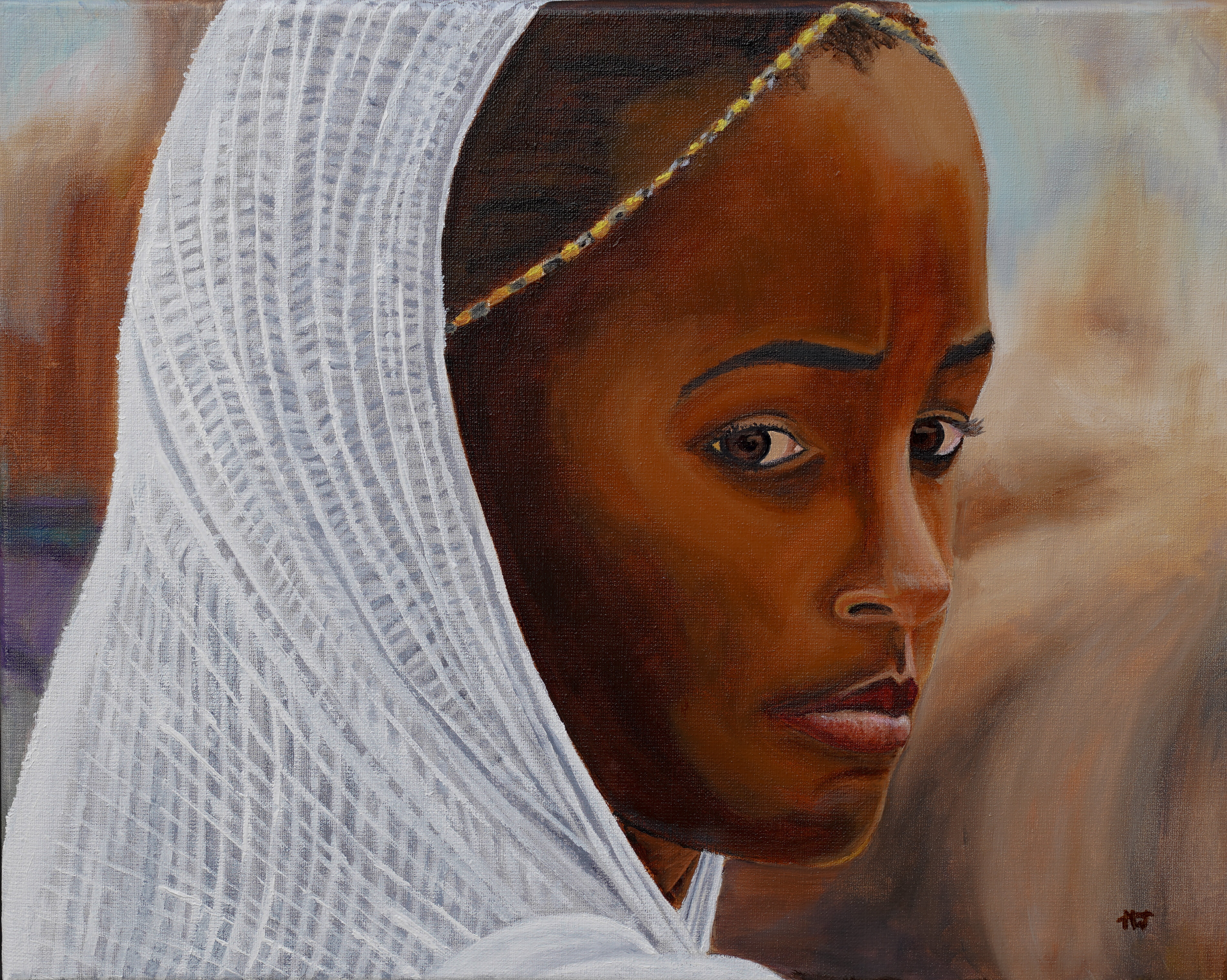 African Orthodox girl
