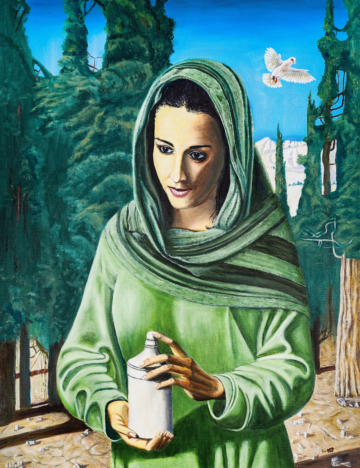 Mary Magdalene Ron Westerweel Original painting for sale