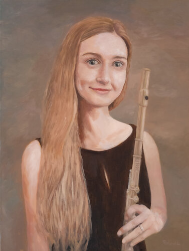 Catherine by Richard Chiang, Painting for Sale on Select