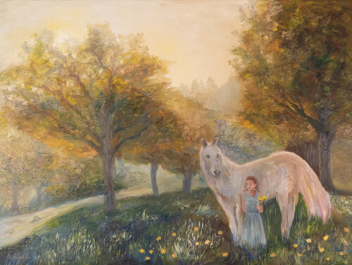 Eternal Bond by Richard Chiang, Painting for Sale on Select