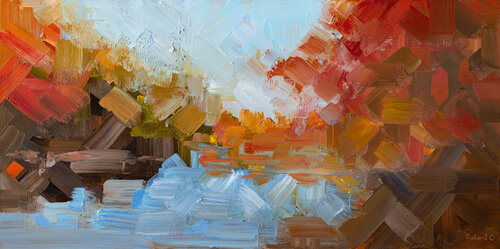 Harmonious by Richard Chiang, Painting for Sale on Select