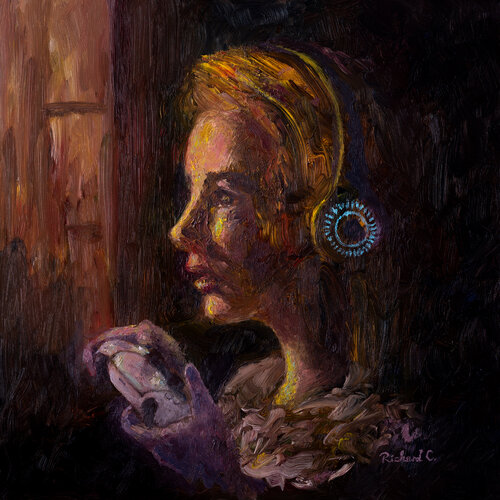 In My Restless Dreams by Richard Chiang, Painting for Sale on Select